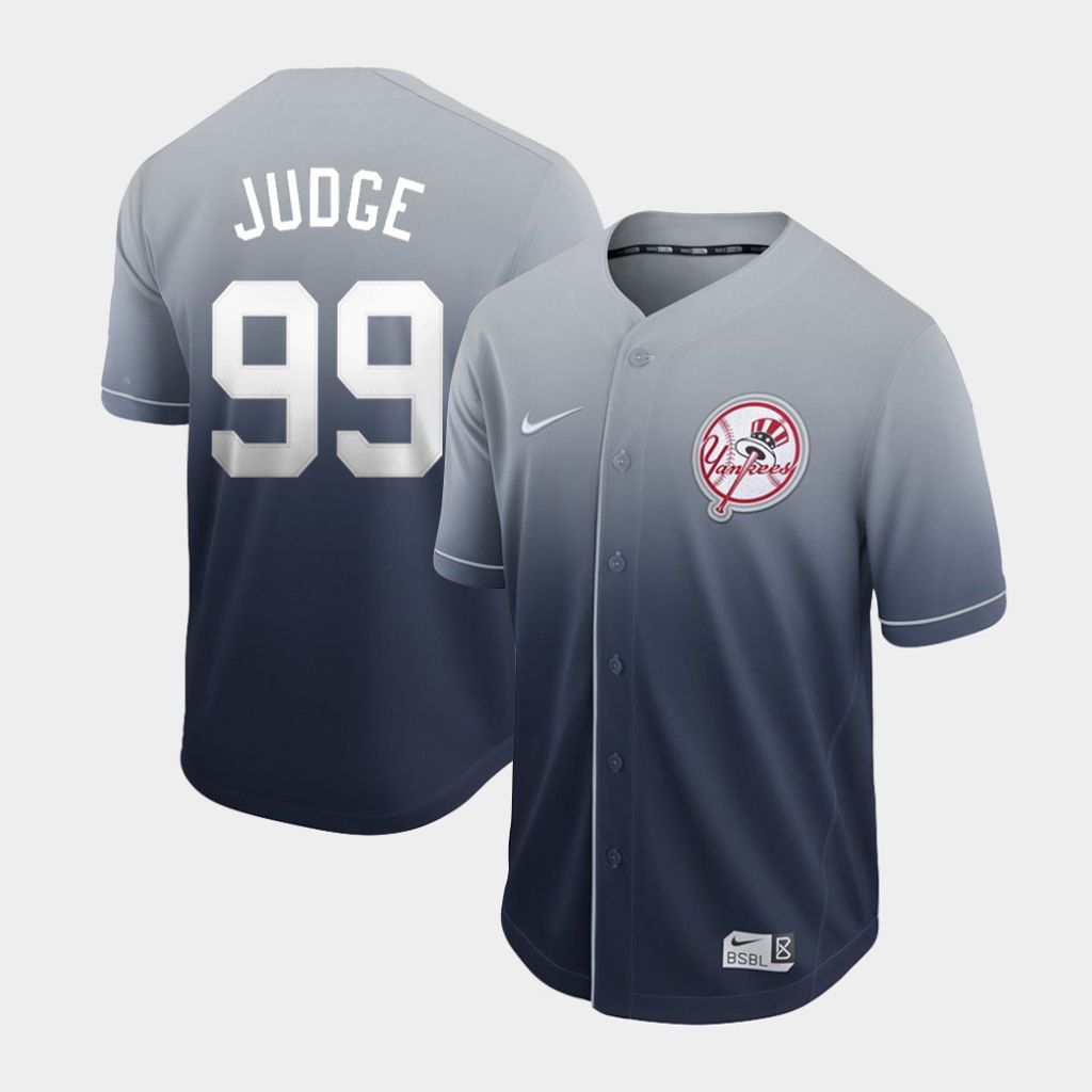Men New York Yankees #99 Judge Nike Fade MLB Jersey